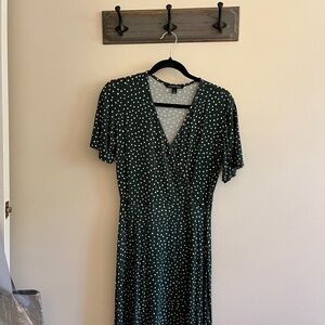 41 Hawthorn Green Flutter Sleeve Midi Sundress